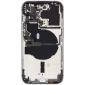 Back Housing W/ Small Parts For iPhone 14 Pro (EU / Global Version) (Used OEM Pull: Grade B) (Deep Purple)