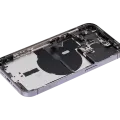 Задня кришка з малими деталями для iPhone 14 Pro (EU / Global Version) (Used OEM Pull: Grade C) (Deep Purple)