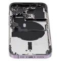Задня кришка з малими деталями для iPhone 14 Pro (EU / Global Version) (Used OEM Pull: Grade C) (Deep Purple)