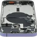 Задня кришка з малими деталями для iPhone 14 Pro Max (EU / Global Version) (Used OEM Pull: Grade C) (Deep Purple)
