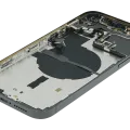 Задня кришка з малими деталями для iPhone 14 Pro Max (EU / Global Version) (Used OEM Pull: Grade C) (Space Black)