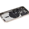 Back Housing W/ Small Parts For iPhone 14 Pro (EU / Global Version) (Used OEM Pull: Grade B) (Gold)