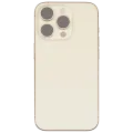 Back Housing W/ Small Parts For iPhone 14 Pro (EU / Global Version) (Used OEM Pull: Grade C) (Gold)