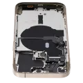 Back Housing W/ Small Parts For iPhone 14 Pro (EU / Global Version) (Used OEM Pull: Grade C) (Gold)