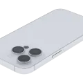 Back Housing W/ Small Parts For iPhone 14 Pro (EU / Global Version) (Used OEM Pull: Grade C) (Silver)