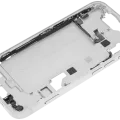 Mid-Frame Housing W/ Small Parts For iPhone 14 (EU / Global Version) (Used OEM Pull: Grade B) (Starlight)