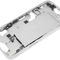 Mid-Frame Housing W/ Small Parts For iPhone 14 (EU / Global Version) (Used OEM Pull: Grade B) (Starlight)