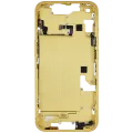 Mid-Frame Housing W/ Small Parts For iPhone 14 (EU / Global Version) (Used OEM Pull: Grade B) (Yellow)