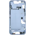 Середня рамка з дрібними деталями для iPhone 14 (EU / Global Version) (Used OEM Pull: Grade B) (синій)