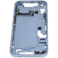 Середня рамка з дрібними деталями для iPhone 14 (EU / Global Version) (Used OEM Pull: Grade B) (синій)