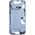 Mid-Frame Housing W/ Small Parts For iPhone 14 (EU / Global Version) (Used OEM Pull: Grade C) (Blue)