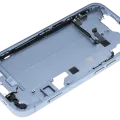 Mid-Frame Housing W/ Small Parts For iPhone 14 (EU / Global Version) (Used OEM Pull: Grade C) (Blue)