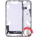 Mid-Frame Housing W/ Small Parts For iPhone 14 (EU / Global Version) (Used OEM Pull: Grade C) (Purple)