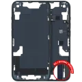 Mid-Frame Housing W/ Small Parts For iPhone 14 (EU / Global Version) (Used OEM Pull: Grade C) (Midnight)