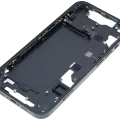 Mid-Frame Housing W/ Small Parts For iPhone 14 (EU / Global Version) (Used OEM Pull: Grade C) (Midnight)