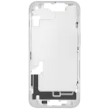 Mid-Frame Housing W/ Small Parts For iPhone 14 (EU / Global Version) (Used OEM Pull: Grade C) (Starlight)
