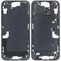 Mid-Frame Housing W/ Small Parts For iPhone 15 Plus (US Version) (Used OEM Pull: Grade B) (Black)