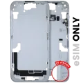 Mid-Frame Housing W/ Small Parts For iPhone 15 Plus (US Version) (Used OEM Pull: Grade B) (Blue)