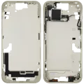Mid-Frame Housing W/ Small Parts For iPhone 15 Plus (US Version) (Used OEM Pull: Grade B) (Yellow)