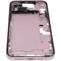 Mid-Frame Housing W/ Small Parts For iPhone 15 Plus (US Version) (Used OEM Pull: Grade B) (Pink)