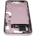Mid-Frame Housing W/ Small Parts For iPhone 15 Plus (US Version) (Used OEM Pull: Grade B) (Pink)