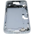 Mid-Frame Housing W/ Small Parts For iPhone 15 Plus (US Version) (Used OEM Pull: Grade C) (Blue)