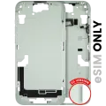 Mid-Frame Housing W/ Small Parts For iPhone 15 Plus (US Version) (Used OEM Pull: Grade C) (Green)