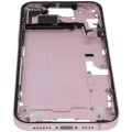 Mid-Frame Housing W/ Small Parts For iPhone 15 Plus (US Version) (Used OEM Pull: Grade C) (Pink)