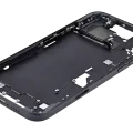Mid-Frame Housing W/ Small Parts For iPhone 15 Plus (EU / Global Version) (Used OEM Pull: Grade B) (Black)