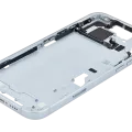 Mid-Frame Housing W/ Small Parts For iPhone 15 Plus (EU / Global Version) (Used OEM Pull: Grade B) (Blue)