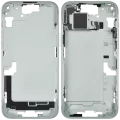 Mid-Frame Housing W/ Small Parts For iPhone 15 Plus (EU / Global Version) (Used OEM Pull: Grade B) (Green)