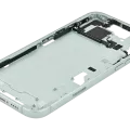 Mid-Frame Housing W/ Small Parts For iPhone 15 Plus (EU / Global Version) (Used OEM Pull: Grade B) (Green)