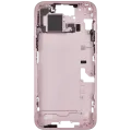 Mid-Frame Housing W/ Small Parts For iPhone 15 Plus (EU / Global Version) (Used OEM Pull: Grade B) (Pink)