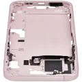 Mid-Frame Housing W/ Small Parts For iPhone 15 Plus (EU / Global Version) (Used OEM Pull: Grade C) (Pink)