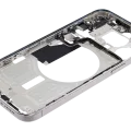 Mid-Frame Housing W/ Small Parts For iPhone 15 Pro Max (EU / Global Version) (Used OEM Pull: Grade B) (White Titanium)