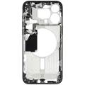 Mid-Frame Housing W/ Small Parts For iPhone 15 Pro Max (EU / Global Version) (Used OEM Pull: Grade B) (Blue Titanium)