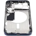 Mid-Frame Housing W/ Small Parts For iPhone 15 Pro Max (EU / Global Version) (Used OEM Pull: Grade B) (Blue Titanium)