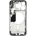 Mid-Frame Housing W/ Small Parts For iPhone 15 Pro Max (EU / Global Version) (Used OEM Pull: Grade C) (Black Titanium)