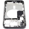 Mid-Frame Housing W/ Small Parts For iPhone 15 Pro Max (EU / Global Version) (Used OEM Pull: Grade C) (Black Titanium)