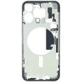 Mid-Frame Housing W/ Small Parts For iPhone 15 Pro Max (EU / Global Version) (Used OEM Pull: Grade C) (Natural Titanium)