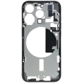 Mid-Frame Housing W/ Small Parts For iPhone 15 Pro (EU / Global Version) (Used OEM Pull: Grade C) (Natural Titanium)