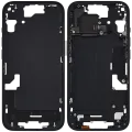 Mid-Frame Housing W/ Small Parts For iPhone 15 (US Version) (Used OEM Pull: Grade B) (Black)