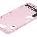 Mid-Frame Housing W/ Small Parts For iPhone 15 (US Version) (Used OEM Pull: Grade B) (Pink)