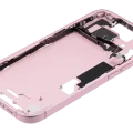 Mid-Frame Housing W/ Small Parts For iPhone 15 (US Version) (Used OEM Pull: Grade B) (Pink)