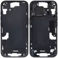 Mid-Frame Housing W/ Small Parts For iPhone 15 (EU / Global Version) (Used OEM Pull: Grade B) (Black)