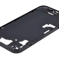 Mid-Frame Housing W/ Small Parts For iPhone 15 (EU / Global Version) (Used OEM Pull: Grade B) (Black)