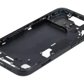 Mid-Frame Housing W/ Small Parts For iPhone 15 (EU / Global Version) (Used OEM Pull: Grade B) (Black)