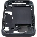 Mid-Frame Housing W/ Small Parts For iPhone 15 (EU / Global Version) (Used OEM Pull: Grade B) (Black)