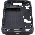 Mid-Frame Housing W/ Small Parts For iPhone 15 (EU / Global Version) (Used OEM Pull: Grade B) (Black)