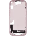 Середня рамка з дрібними деталями для iPhone 15 (EU / Global Version) (Used OEM Pull: Grade B) (рожевий)
